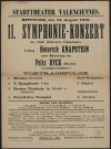 Stadttheater Valenciennes : 11. Symphonie-Konzert