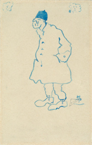(Croquis pour cartes postales, 1916)