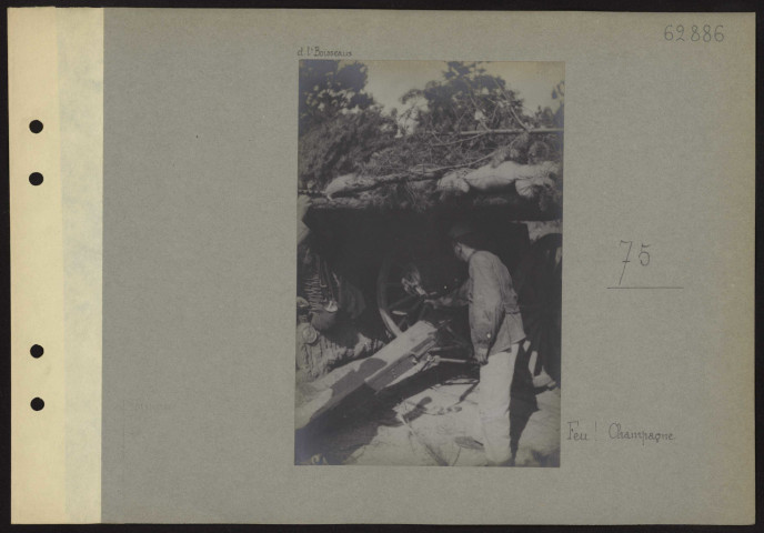 S.l (Champagne). 75. Feu