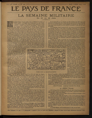 Le Pays de France - Année 1917 - Numéros 142-156