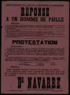 Élections Législatives : Réponse à un homme de paille