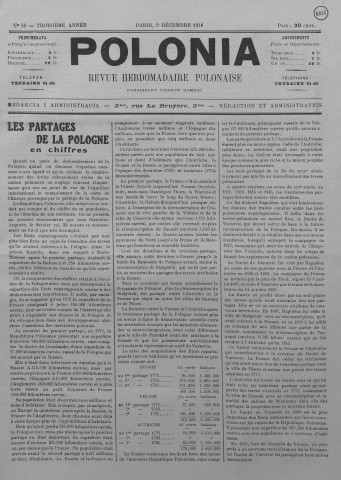 Polonia : revue hebdomadaire, année 1916