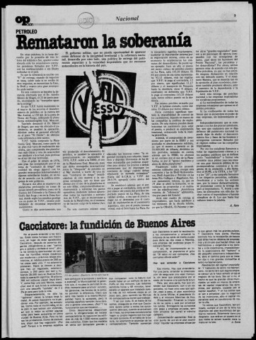 Opción. N° 21, julio 1980 Sous-Titre : Boletín mensual de circulación restringida Autre titre : Opción (Buenos Aires)