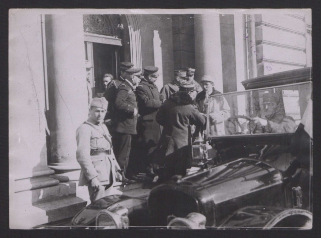 Odessa. Réception du général d'Anselme