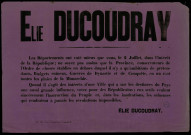 Elie Ducoudray : Votez pour des Républicains