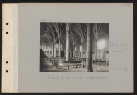 Ourscamp. L'abbaye : la salle des morts ; ancienne infirmerie