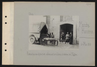 Monchy-Humières. Évaluation des objets d'art : enlèvement de tableaux et statues de l'église