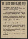 Guerre mondiale 1914-1918. Italie. Federazione metallurgica : Comitato d'azione. Milano