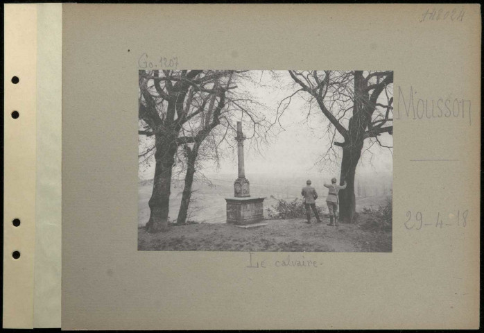 Mousson. Le calvaire