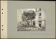 Nancy. Cour de l'école ménagère bombardée le 4 janvier