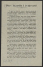 Guerre mondiale 1914-1918. Italie.Tracts de propagande patriotique. Déserteurs