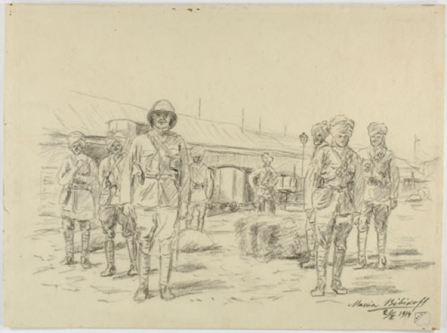 (Coloniaux anglais) 20 août 1914