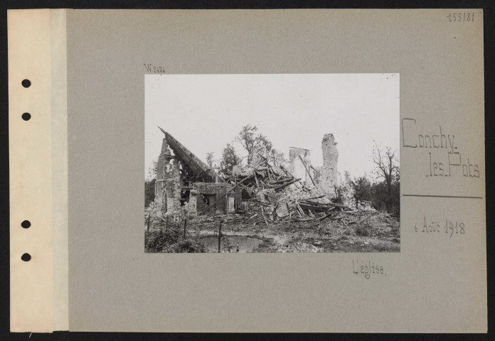 Conchy-les-Pots. L'église