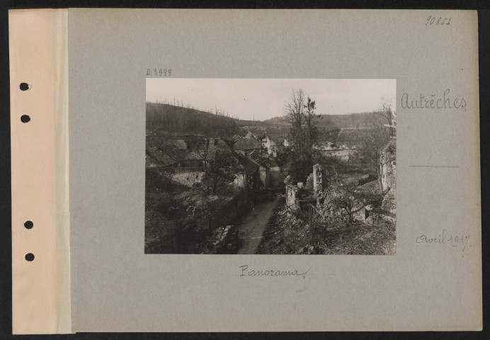 Autrêches. Panorama