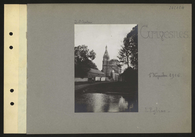 Grivesnes. L'église