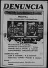 Denuncia. N°23. Julio 1977. Sous-Titre : Órgano del movimiento antimperialista por el socialismo en Argentina