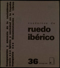 Cuadernos de Ruedo Ibérico (1972 : n° 36-40)