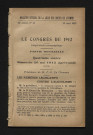 Août 1911 - Bulletin officiel de la Ligue des Droits de l'Homme