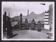Soldats japonais le long du Transsibérien (Sibérie)
