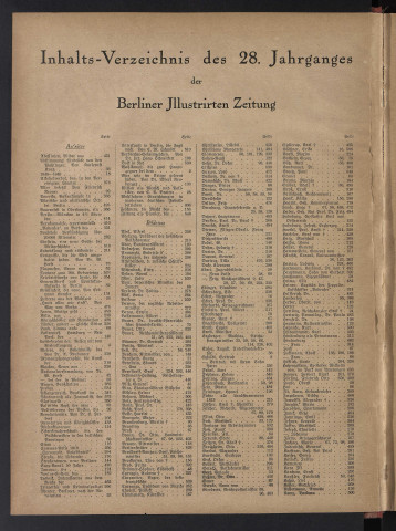 Année 1919 - Berliner illustrirte Zeitung