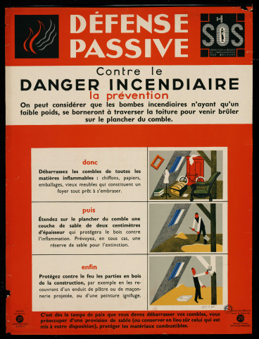 Défense passive : contre le danger incendiaire et la prévention