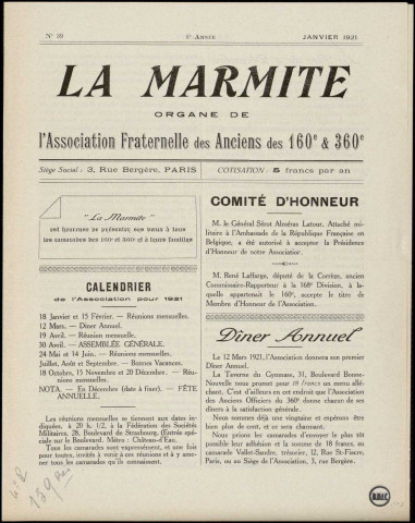 La Marmite : No.39
