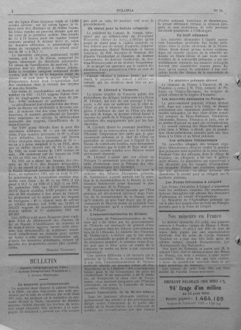 Polonia : revue hebdomadaire, année 1922