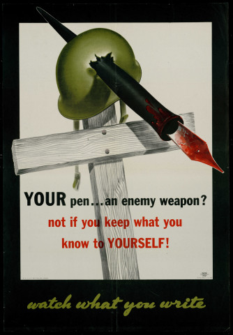 Your pen... An enemy weapon ? Not if you keep what you know to yourself !