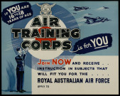 Air training corps is for you : join now