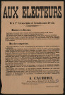 Arrondissement d'Yvetot : Candidature... A. Caubert
