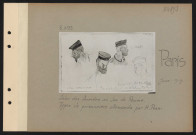 Paris. Salon des armées au Jeu de Paume. Types de prisonniers allemands par H. Pozzi