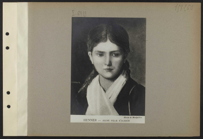 [Jeune fille d'Alsace, Jean-Jacques Henner]