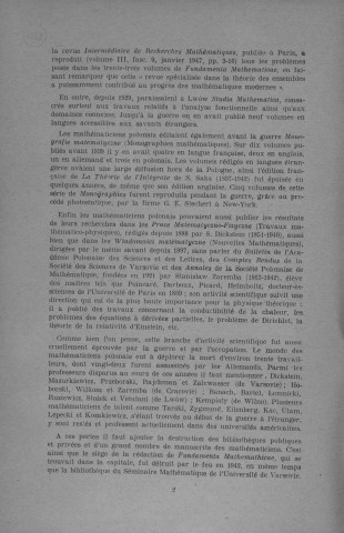 Bulletin (1949; n°2-4 ) Sous-Titre : Académie Polonaise des Sciences et Lettres. Centre polonais de recherches scientifiques de Paris
