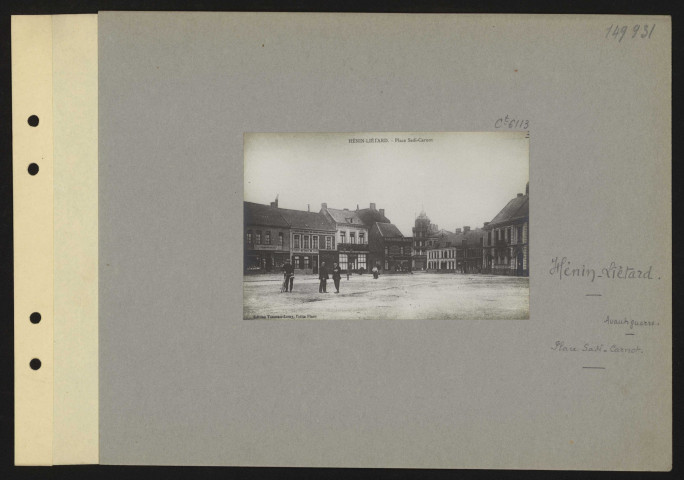 Hénin-Liétard. Place Sadi-Carnot