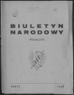 Biuletyn Narodowy (1959: n° 1)