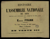 Histoire de l'Assemblée Nationale de 1871