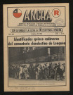 ANCHA. Agencia noticiosa chilena antifascista - édition en espagnol - 1979