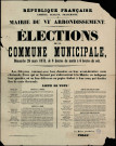 Elections de la Commune Municipale