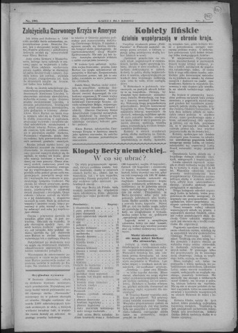 Gazeta dla kobiet (1940: n°193-195;197;199-202)  Sous-Titre : Dwutygodnik poswiecony sprawom kobiecym na wychodztwie