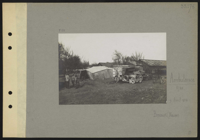 Brocourt (Meuse). Ambulance 5/20