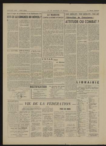1960 - Le Monde libertaire