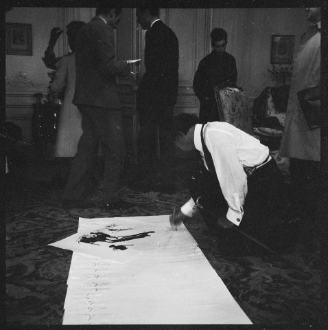 Salvador Dali à l'hôtel Meurice