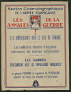 Section cinématographique de l'armée française : les annales de la guerre