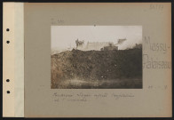 Massy-Palaiseau. Poudrerie Loyer après l'explosion et l'incendie