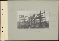 Nancy. Les magasins réunis bombardés et incendiés le 18.1.1916