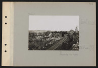 Deslincourt. Panorama des ruines