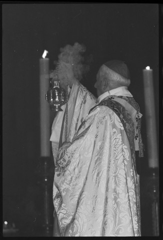 Messe de minuit à Notre-Dame avec le Cardinal Marty
