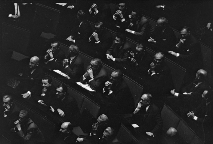 Discours de Georges Pompidou lors de la rentrée parlementaire à l'Assemblée nationale