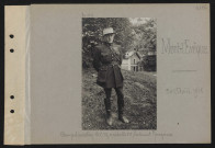 Mont-l'Évêque. Camp d'aviation : GC 13, escadrille 65 ; lieutenant Nungesser