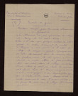 Maing (59) : réponses au questionnaire sur le territoire occupé par les armées allemandes